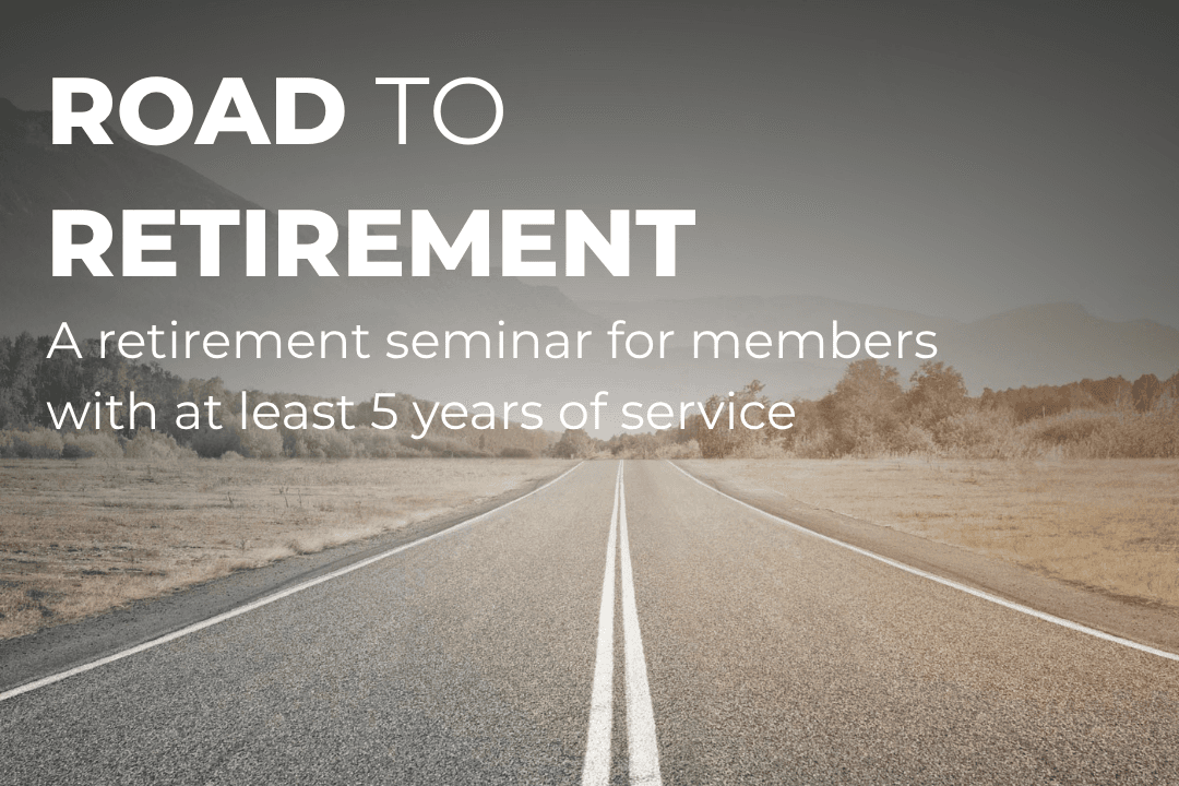 Road to Retirement Seminar News image
